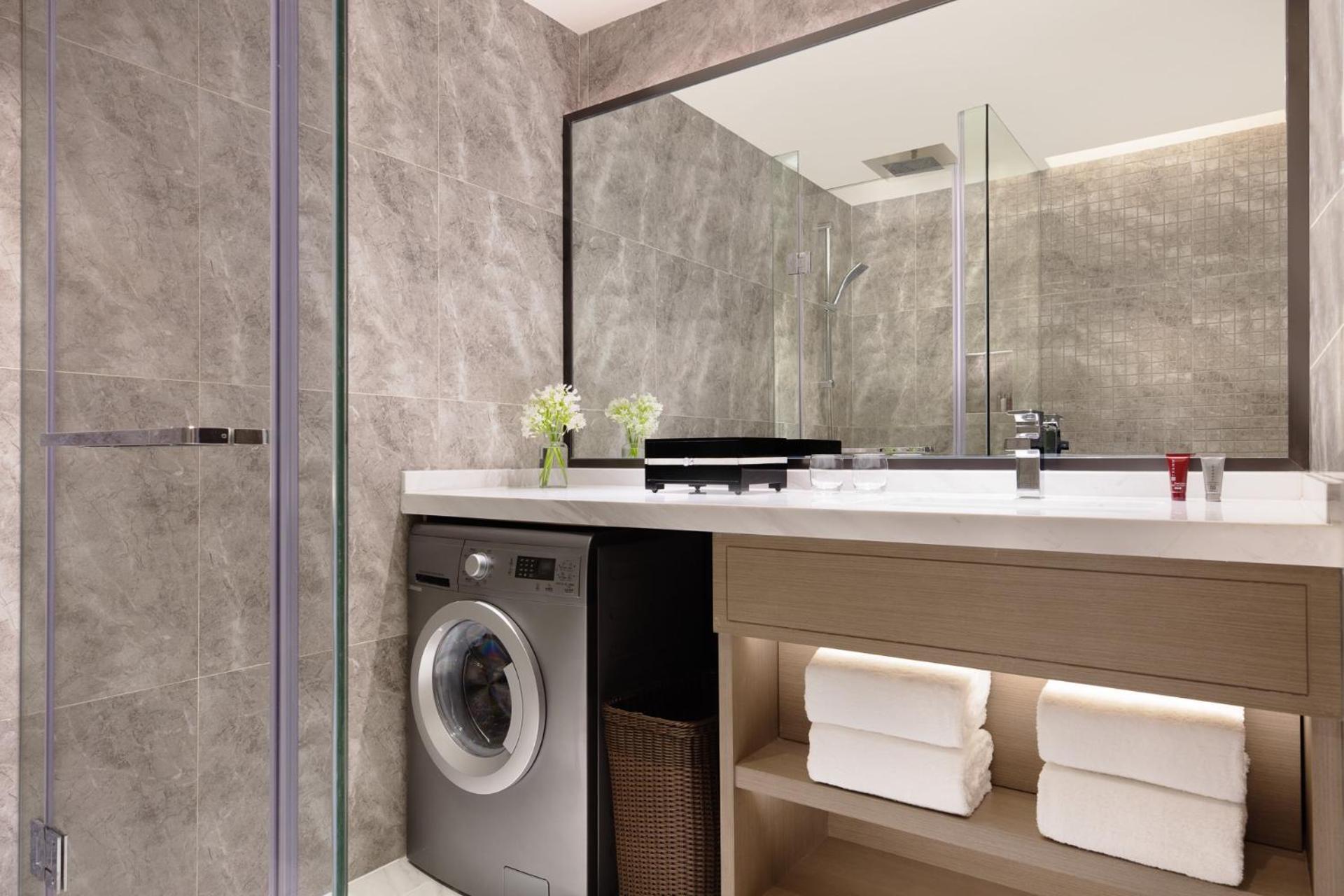 Shanghai Marriott Hotel Pudong East - Only A 30 Minute Drive From Disney Buitenkant foto
