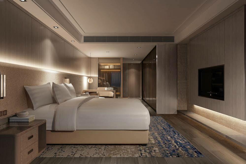 Shanghai Marriott Hotel Pudong East - Only A 30 Minute Drive From Disney Buitenkant foto